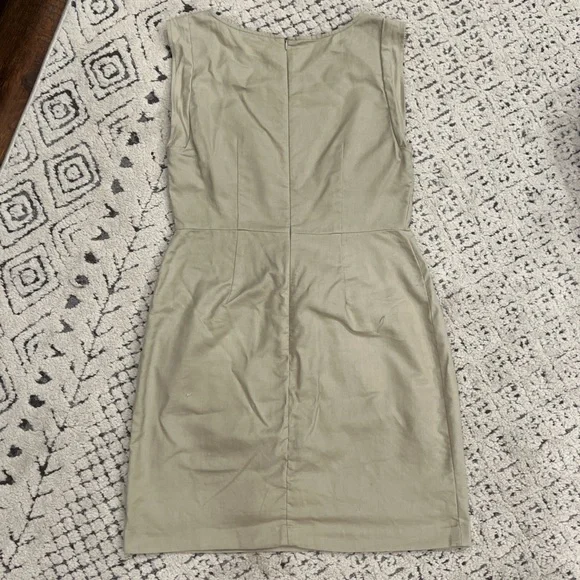 Ann Taylor Loft Khaki Dress - Picture 3 of 11